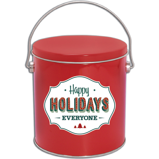 Happy Holidays Gourmet Tin