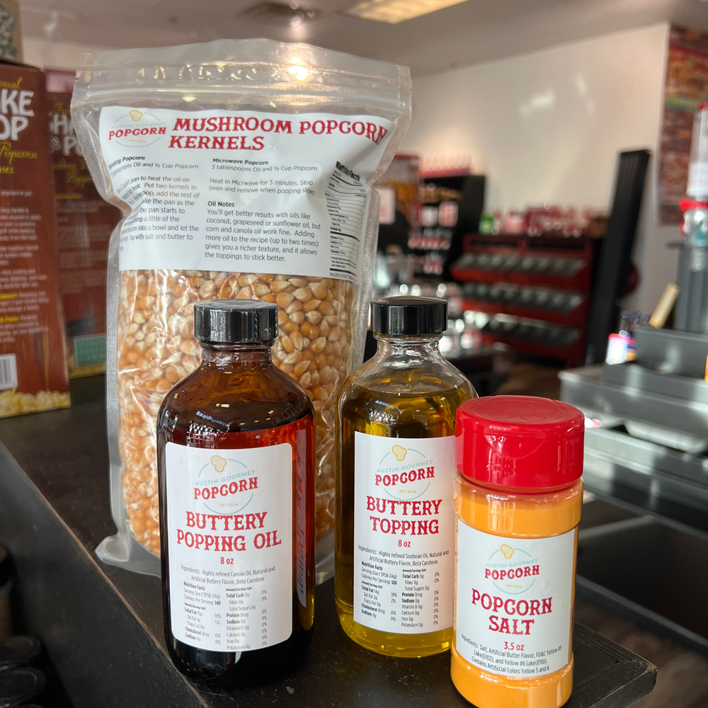 DIY Popcorn Kit Austin Gourmet Popcorn